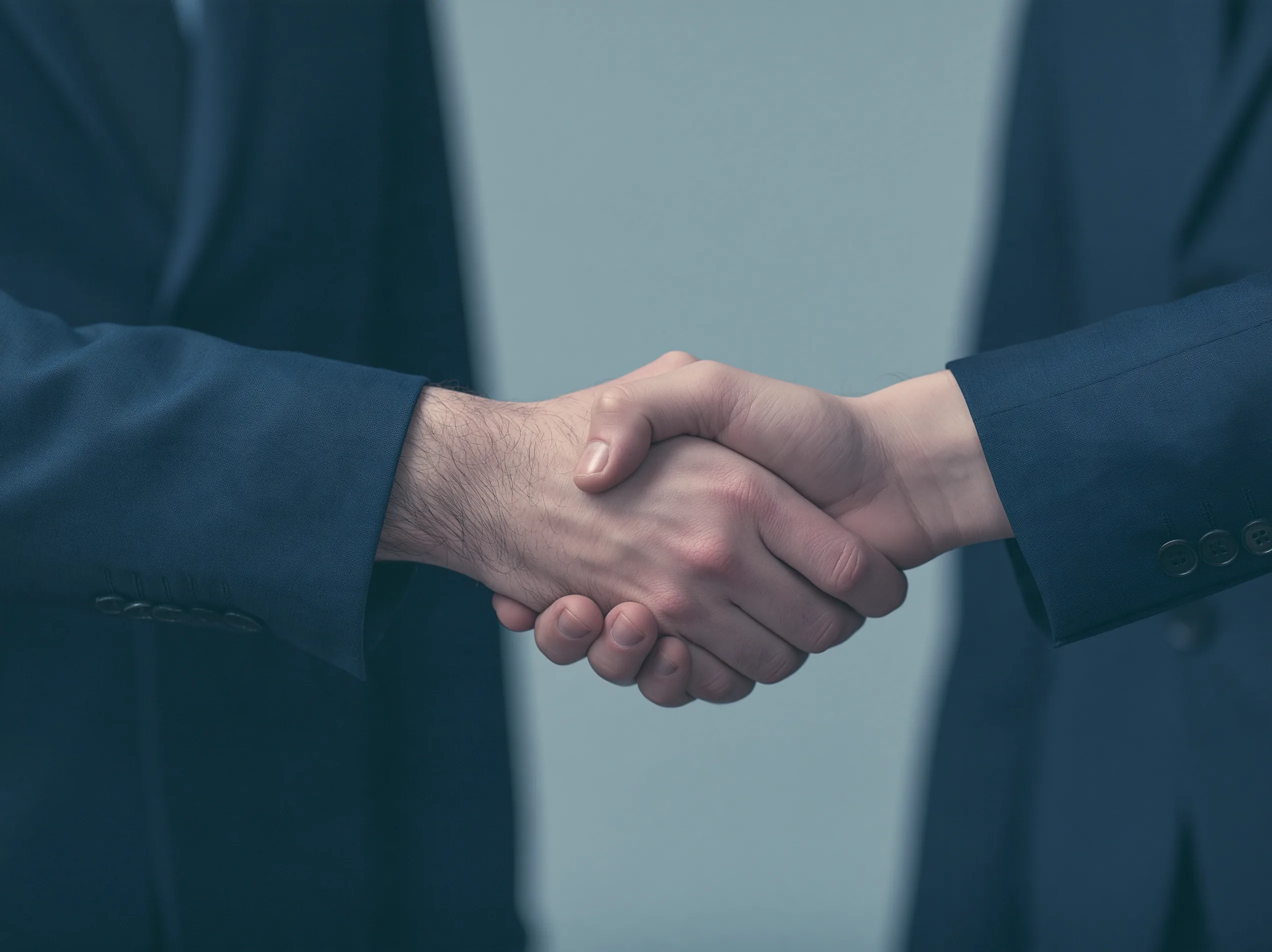 Business handshake