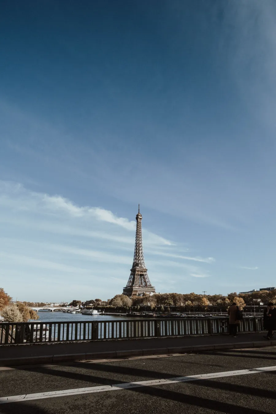 Paris skyline with the Eiffel Tower