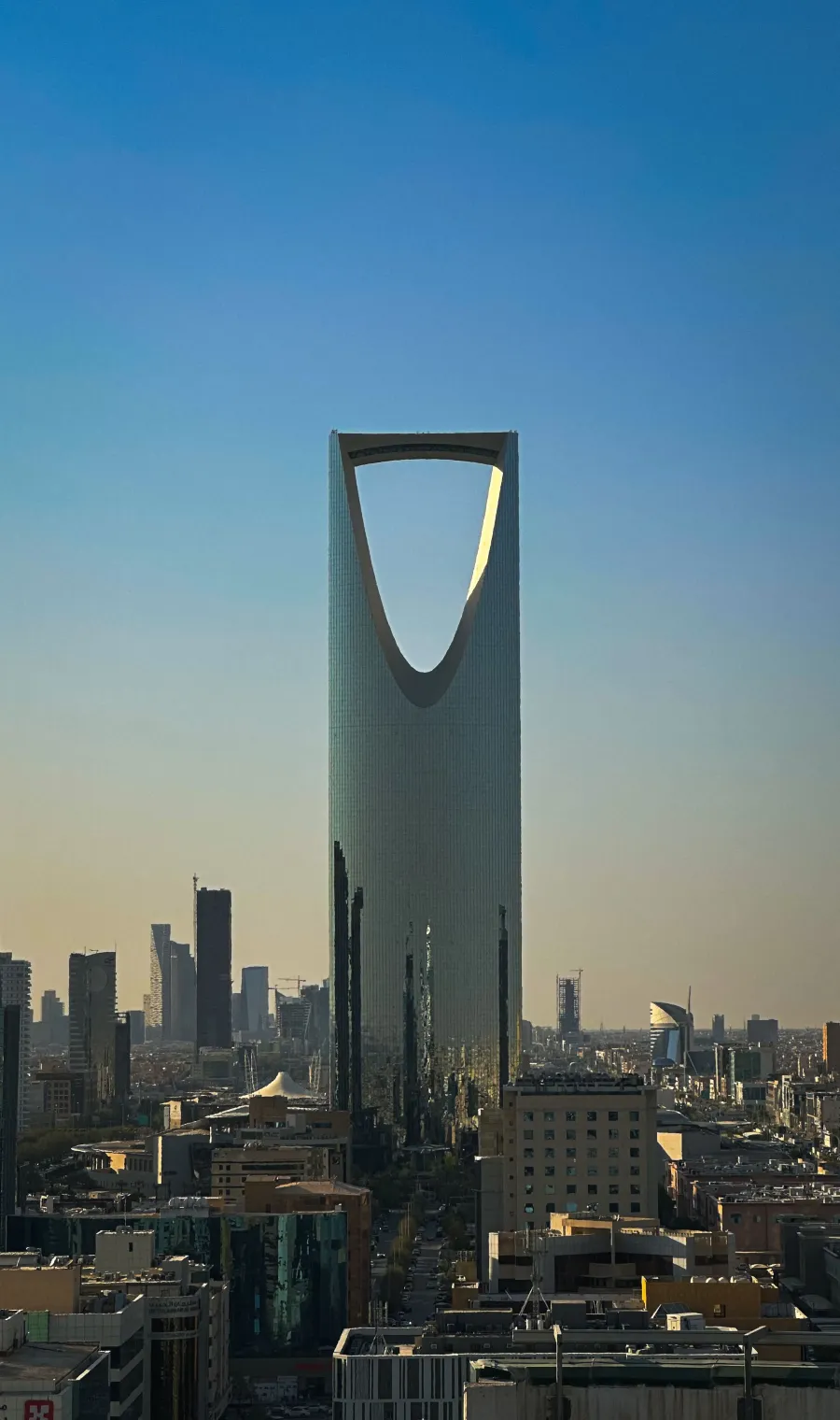 Riyadh skyline representing YeloPlus service across Saudi Arabia