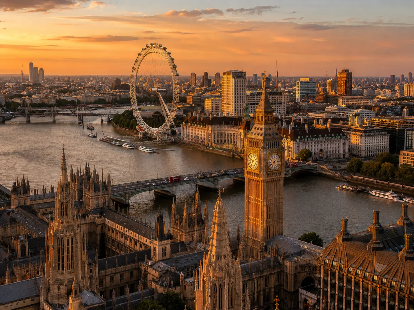 London skyline