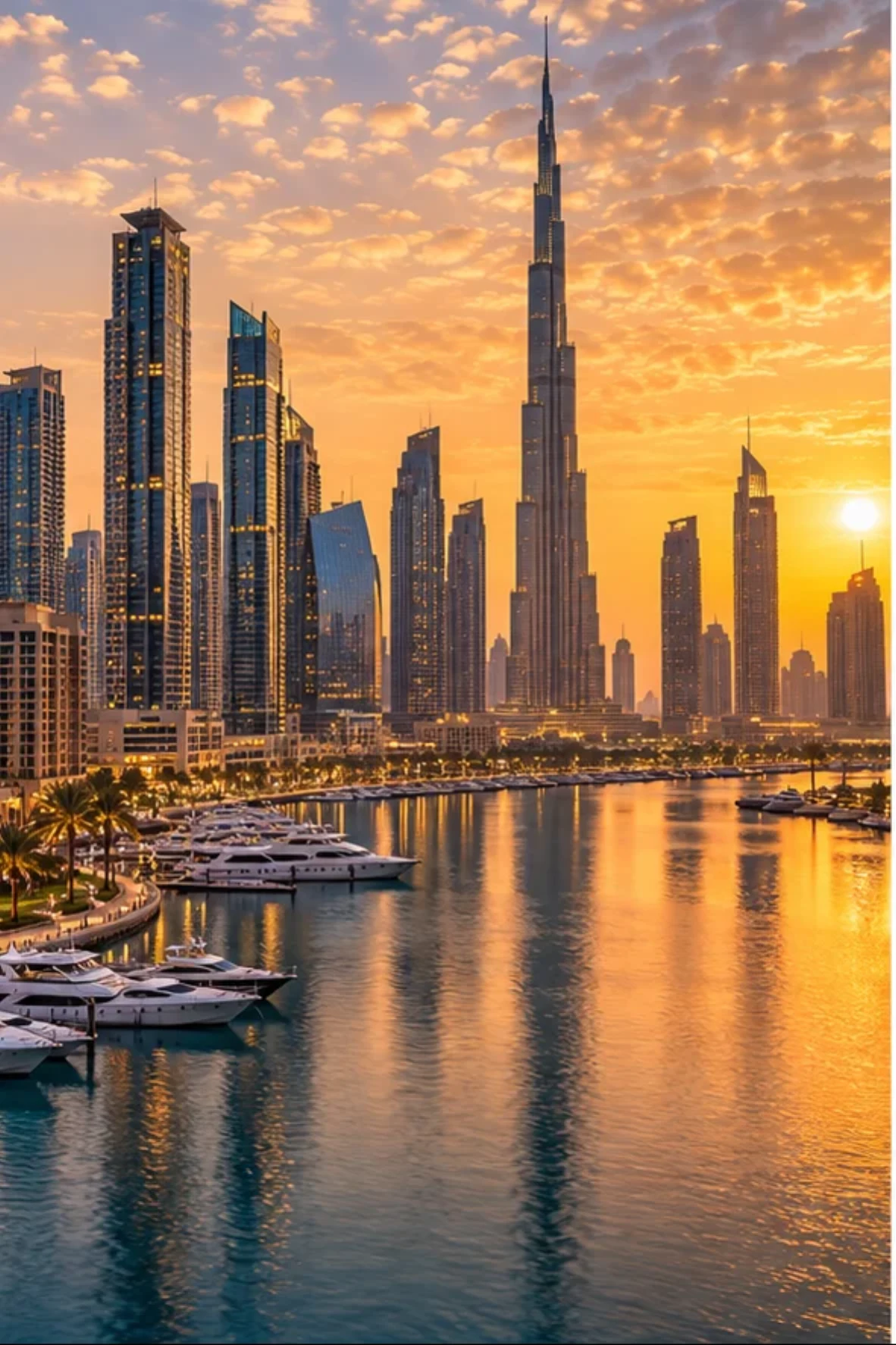 Downtown Dubai skyline