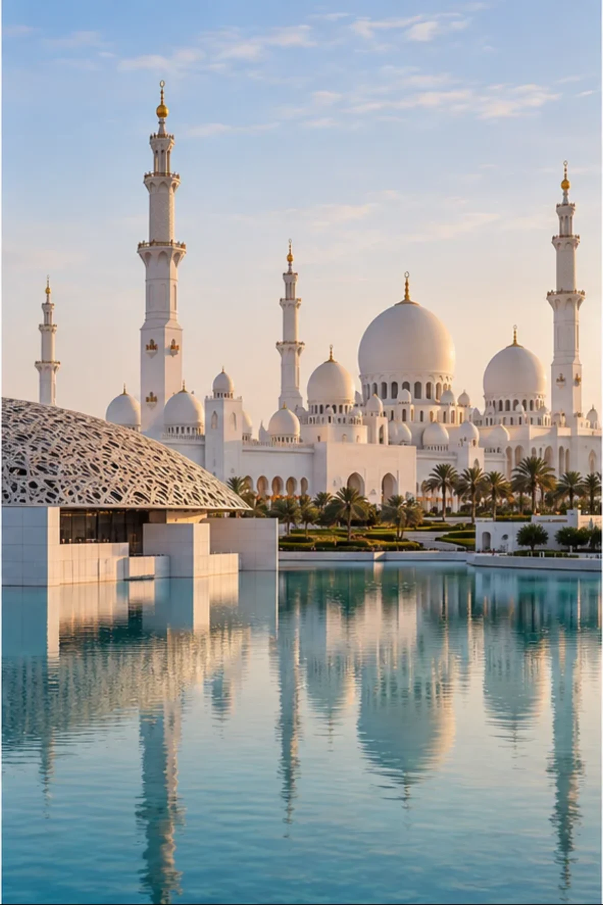 Cultural landmarks near Saadiyat Island