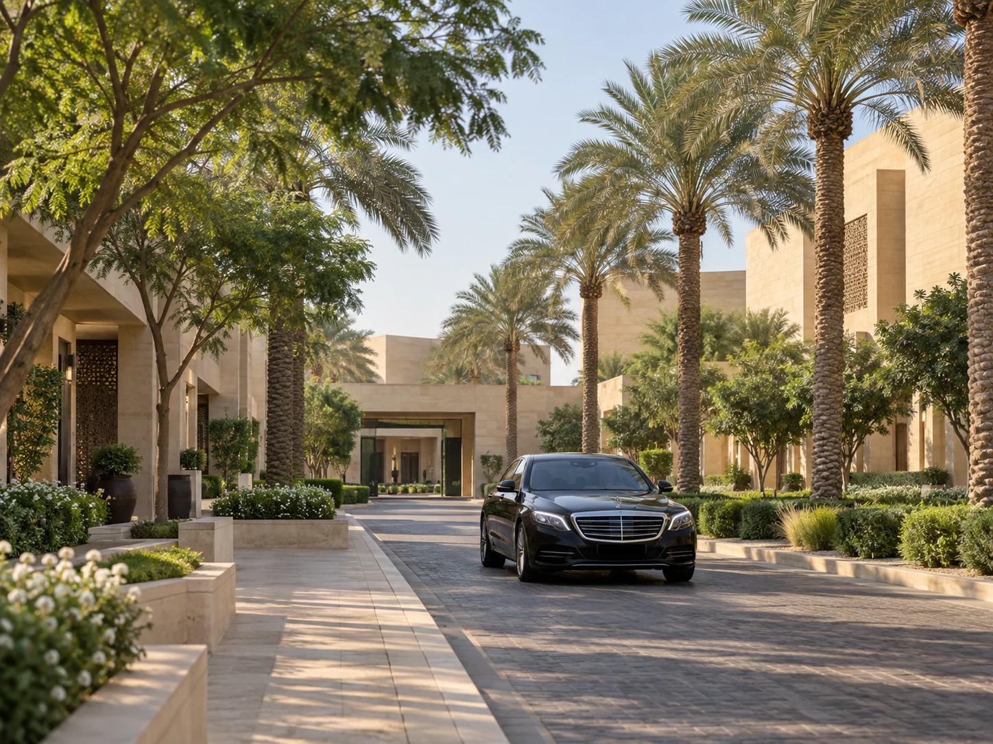 Private limousine from King Khalid International Airport to the Diplomatic Quarter