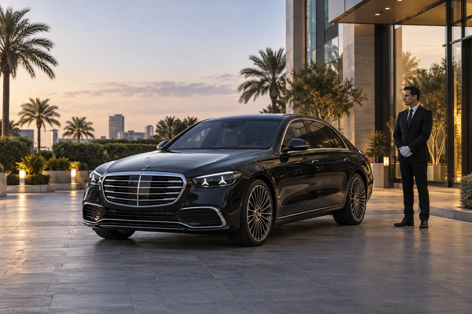 Chauffeur service in Paris